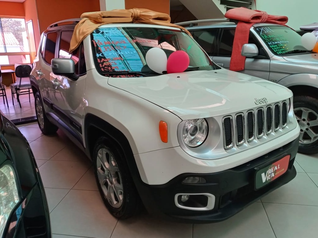 JEEP RENEGADE 1.8 16V FLEX LIMITED 4P AUTOMATICO JEEP RENEGADE 1.8 16V FLEX LIMITED 4P AUTOMATICO