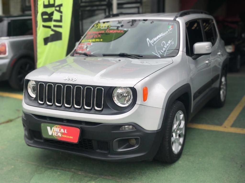 JEEP RENEGADE 1.8 16V FLEX LONGITUDE 4P AUTOMATICO JEEP RENEGADE 1.8 16V FLEX LONGITUDE 4P AUTOMATICO