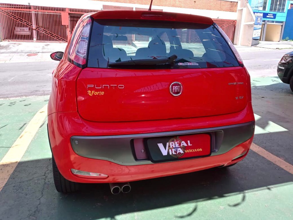 FIAT PUNTO 1.8 SPORTING 16V FLEX 4P AUTOMATIZADO FIAT PUNTO 1.8 SPORTING 16V FLEX 4P AUTOMATIZADO