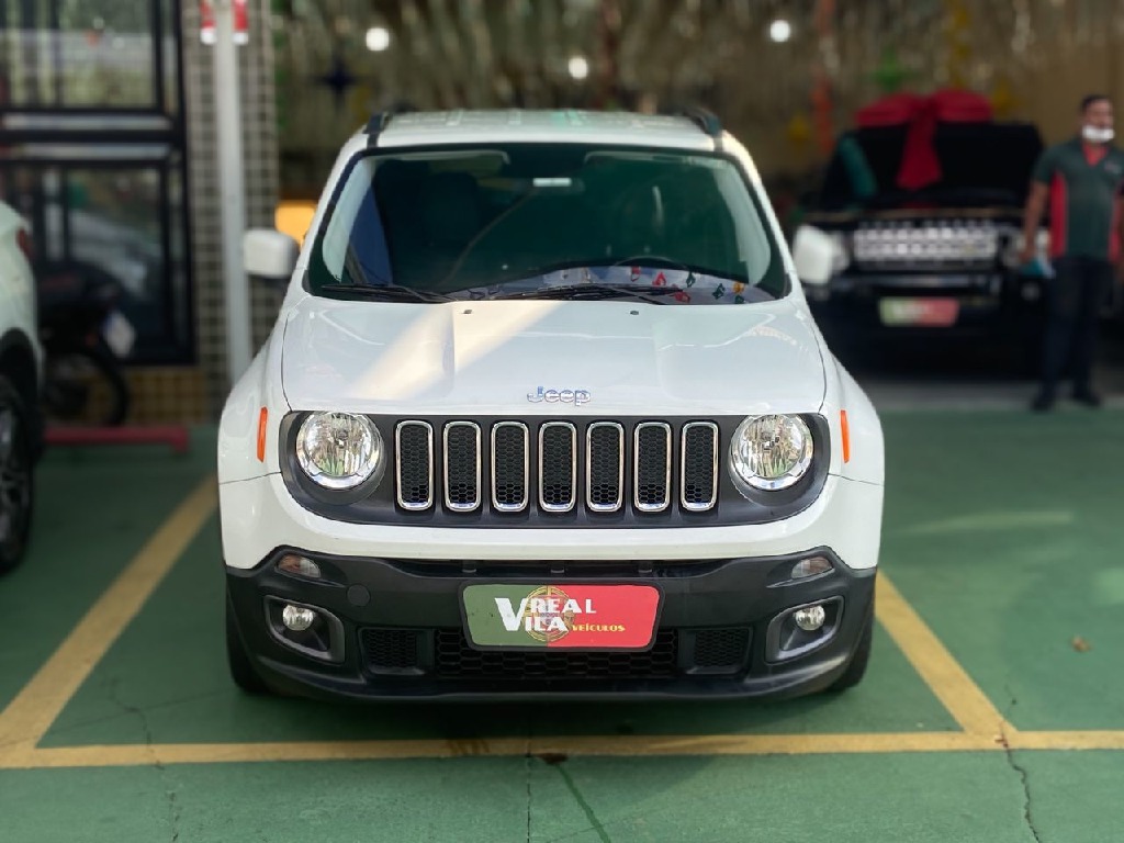 JEEP RENEGADE 1.8 16V FLEX LONGITUDE 4P AUTOMATICO JEEP RENEGADE 1.8 16V FLEX LONGITUDE 4P AUTOMATICO