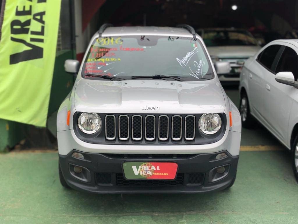JEEP RENEGADE 1.8 16V FLEX LONGITUDE 4P AUTOMATICO JEEP RENEGADE 1.8 16V FLEX LONGITUDE 4P AUTOMATICO