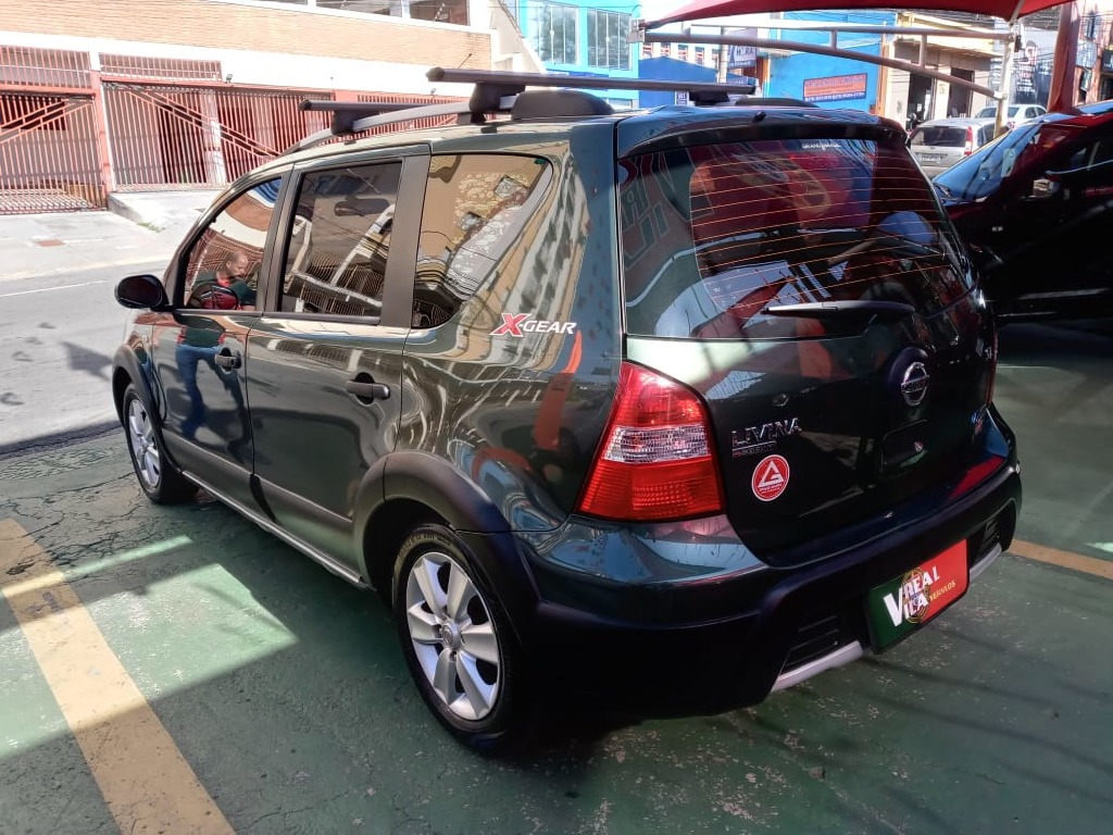 NISSAN LIVINA 1.8 SL X-GEAR 16V FLEX 4P AUTOMATICO NISSAN LIVINA 1.8 SL X-GEAR 16V FLEX 4P AUTOMATICO