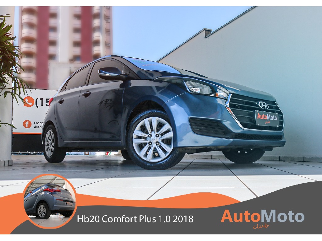 Carros seminovos em HYUNDAI HB20 1.0 COMFORT 12V FLEX 4P MANUAL
