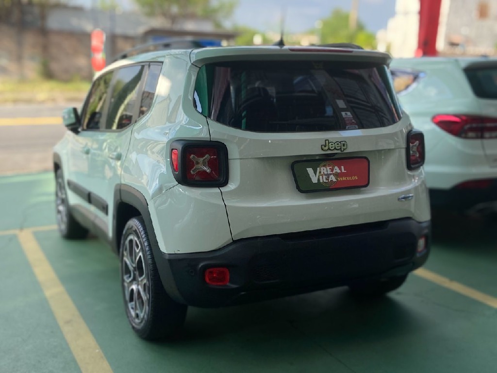 JEEP RENEGADE 1.8 16V FLEX LONGITUDE 4P AUTOMATICO JEEP RENEGADE 1.8 16V FLEX LONGITUDE 4P AUTOMATICO