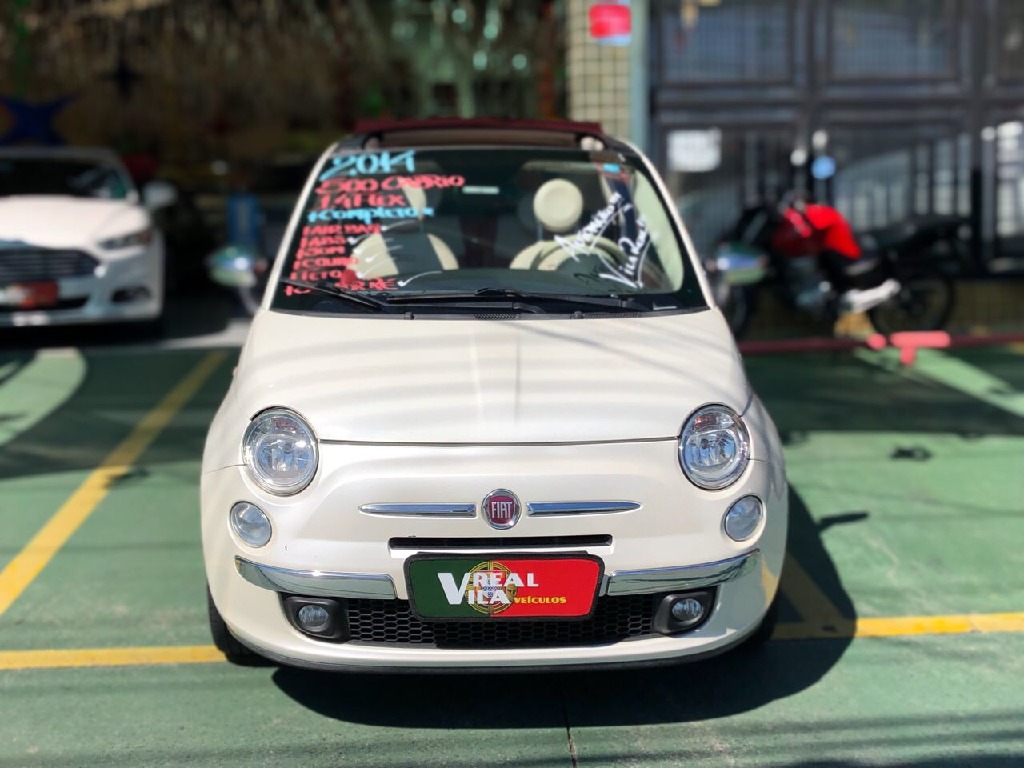 FIAT 500 1.4 CABRIO 16V FLEX 2P AUTOMATICO FIAT 500 1.4 CABRIO 16V FLEX 2P AUTOMATICO