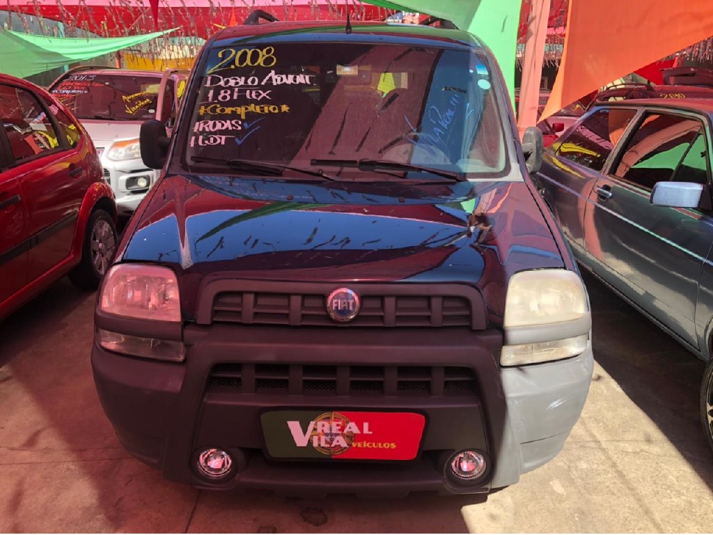 FIAT DOBLO 1.8 MPI ADVENTURE 8V FLEX 4P MANUAL FIAT DOBLO 1.8 MPI ADVENTURE 8V FLEX 4P MANUAL