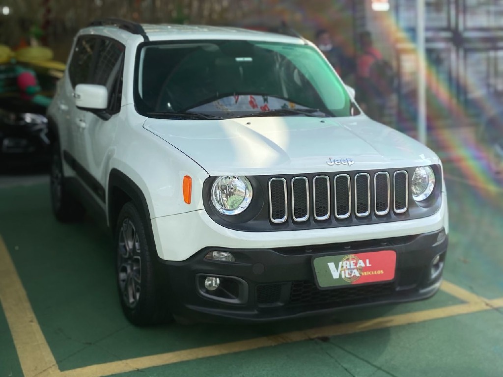 JEEP RENEGADE 1.8 16V FLEX LONGITUDE 4P AUTOMATICO JEEP RENEGADE 1.8 16V FLEX LONGITUDE 4P AUTOMATICO