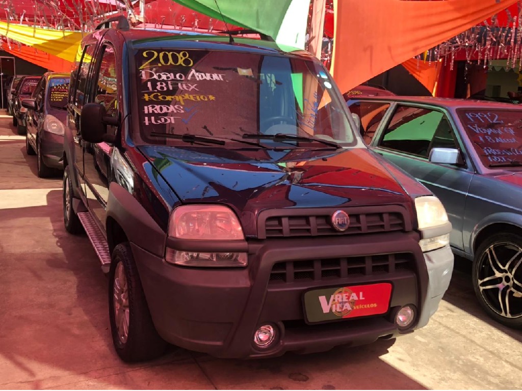 FIAT DOBLO 1.8 MPI ADVENTURE 8V FLEX 4P MANUAL FIAT DOBLO 1.8 MPI ADVENTURE 8V FLEX 4P MANUAL