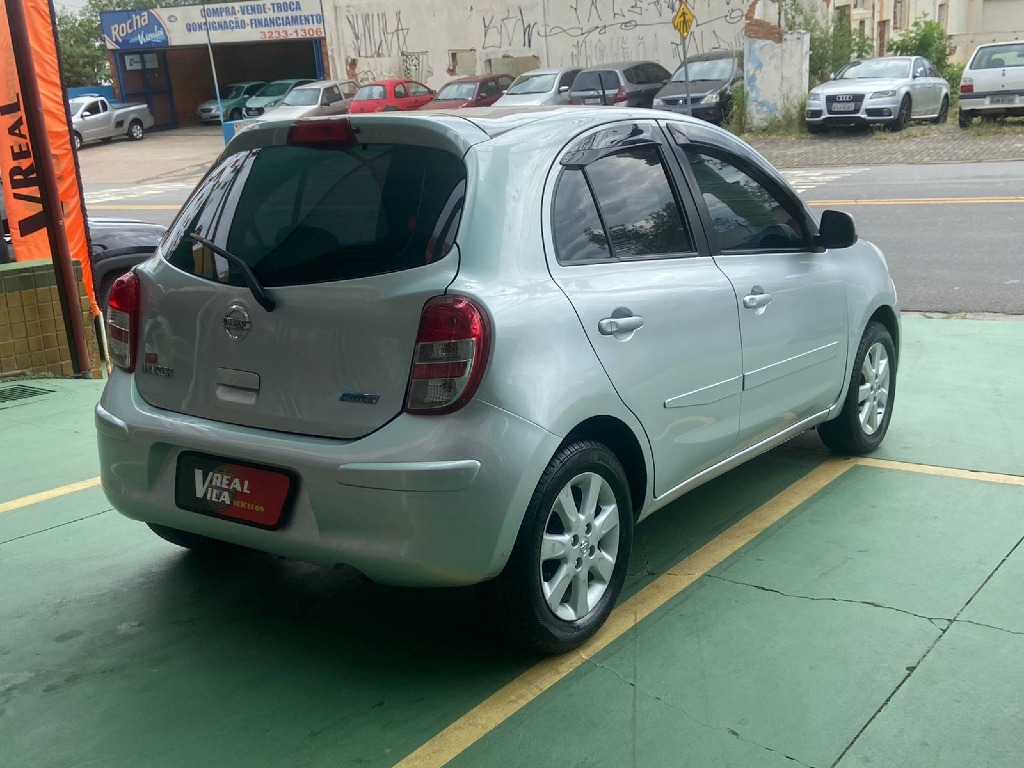 NISSAN MARCH 1.6 SV 16V FLEX 4P MANUAL NISSAN MARCH 1.6 SV 16V FLEX 4P MANUAL