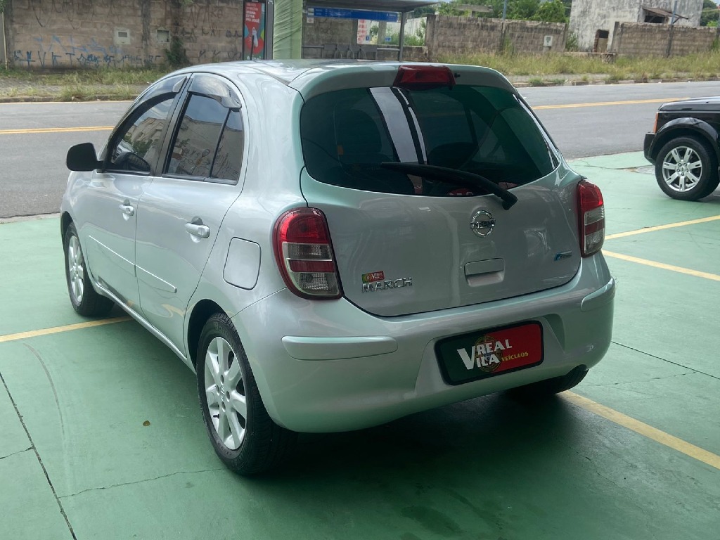NISSAN MARCH 1.6 SV 16V FLEX 4P MANUAL NISSAN MARCH 1.6 SV 16V FLEX 4P MANUAL