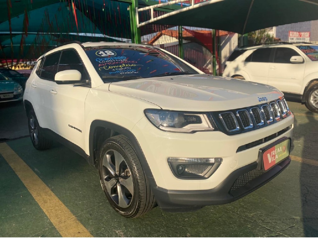 JEEP COMPASS 2.0 16V FLEX LONGITUDE AUTOMATICO JEEP COMPASS 2.0 16V FLEX LONGITUDE AUTOMATICO