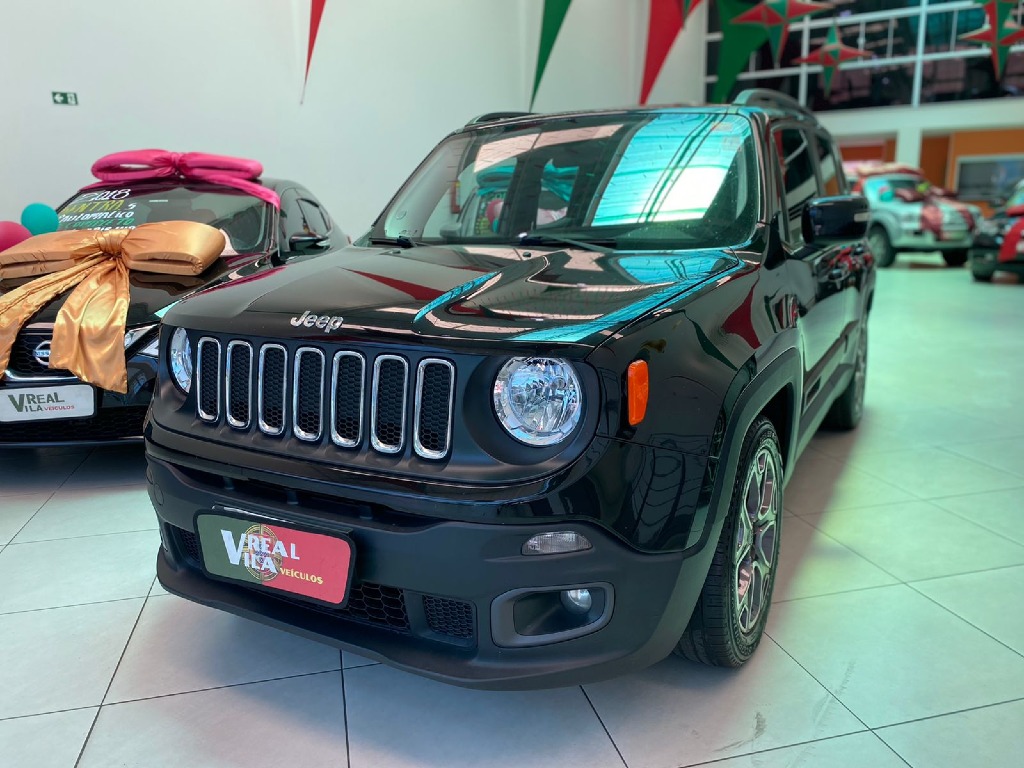 JEEP RENEGADE 1.8 16V FLEX LONGITUDE 4P AUTOMATICO JEEP RENEGADE 1.8 16V FLEX LONGITUDE 4P AUTOMATICO