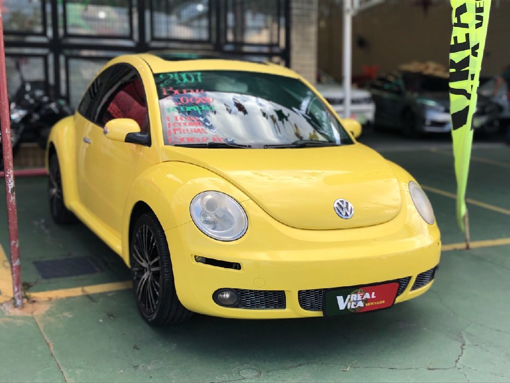 VOLKSWAGEN NEW BEETLE 2.0 MI 8V GASOLINA 2P AUTOMATICO VOLKSWAGEN NEW BEETLE 2.0 MI 8V GASOLINA 2P AUTOMATICO