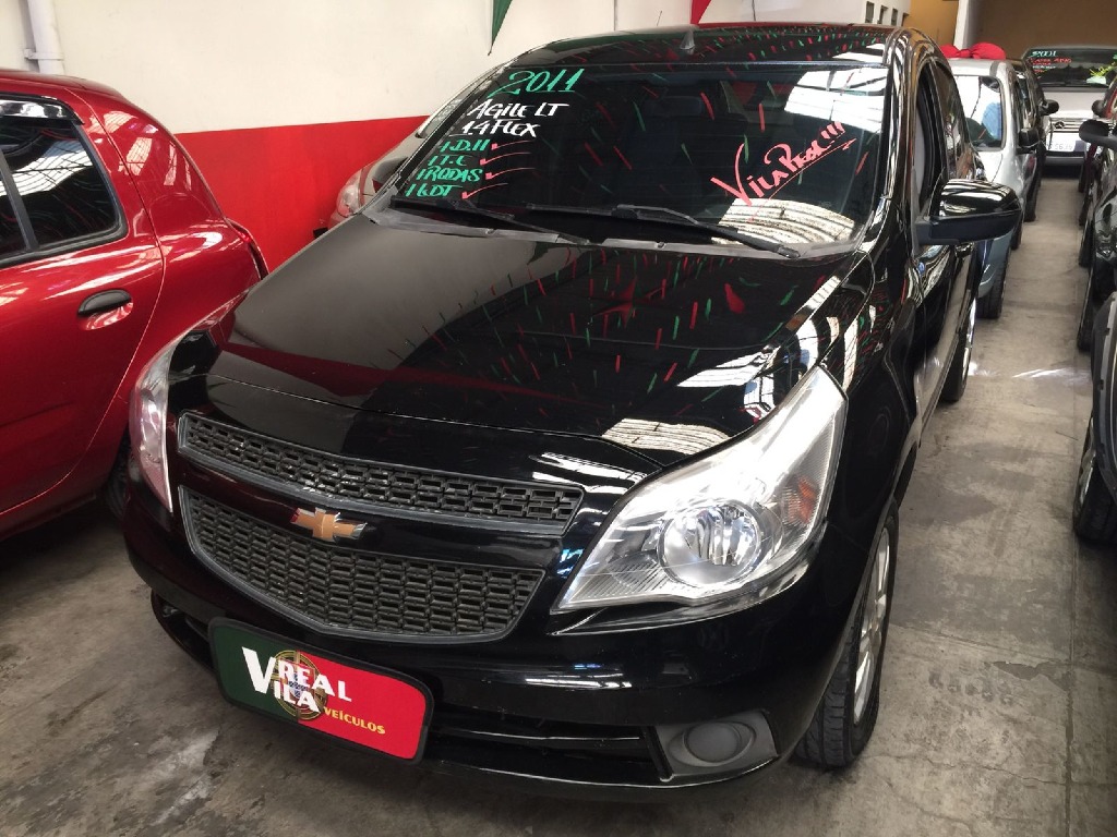 CHEVROLET AGILE 1.4 MPFI LT 8V FLEX 4P MANUAL CHEVROLET AGILE 1.4 MPFI LT 8V FLEX 4P MANUAL