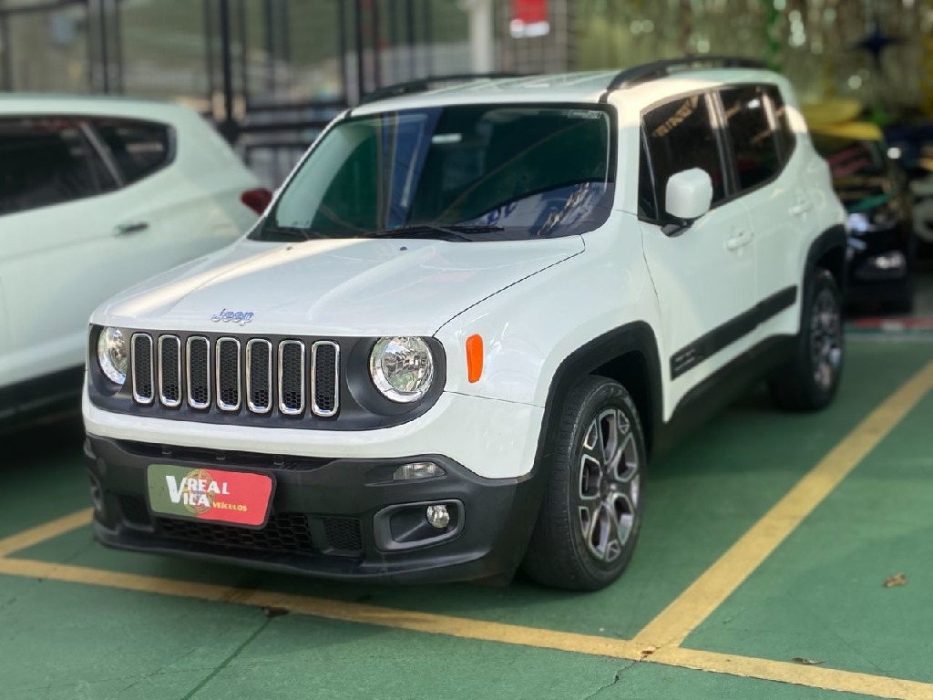 JEEP RENEGADE 1.8 16V FLEX LONGITUDE 4P AUTOMATICO JEEP RENEGADE 1.8 16V FLEX LONGITUDE 4P AUTOMATICO