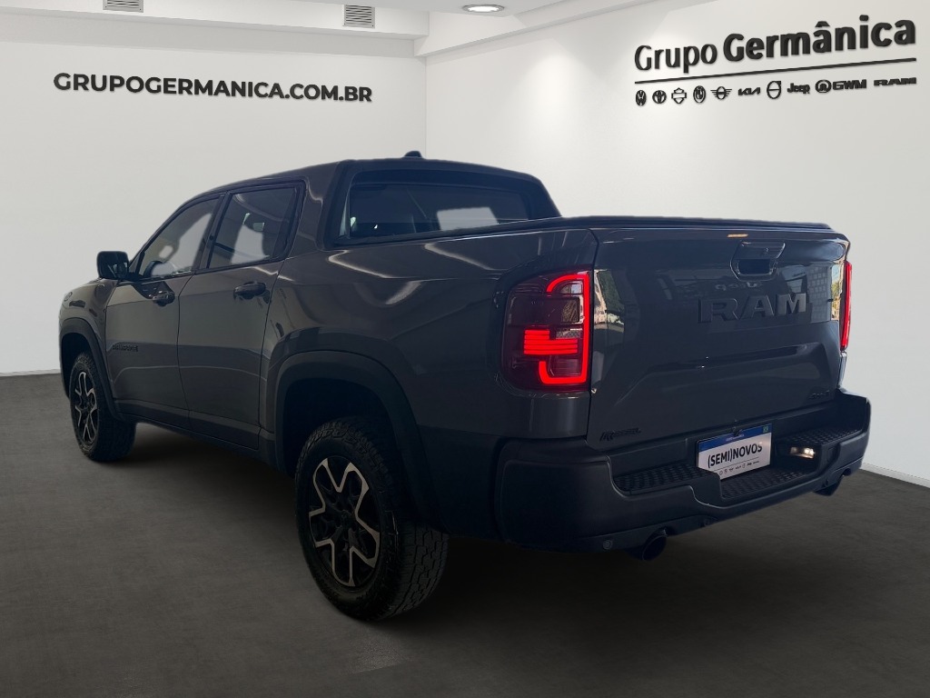 ram RAMPAGE 2.0 HURRICANE 4 TURBO GASOLINA REBEL 4X4 AUTOMÁTICO 2024