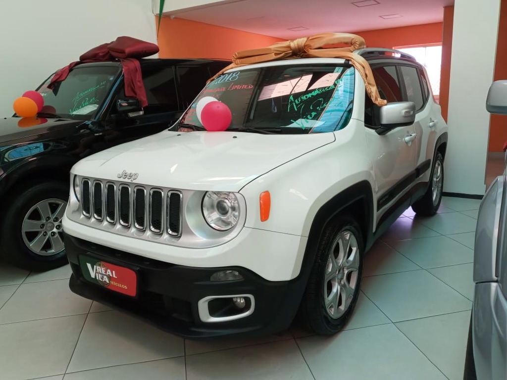 JEEP RENEGADE 1.8 16V FLEX LIMITED 4P AUTOMATICO JEEP RENEGADE 1.8 16V FLEX LIMITED 4P AUTOMATICO