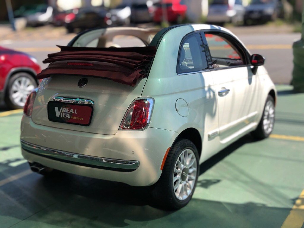 FIAT 500 1.4 CABRIO 16V FLEX 2P AUTOMATICO FIAT 500 1.4 CABRIO 16V FLEX 2P AUTOMATICO
