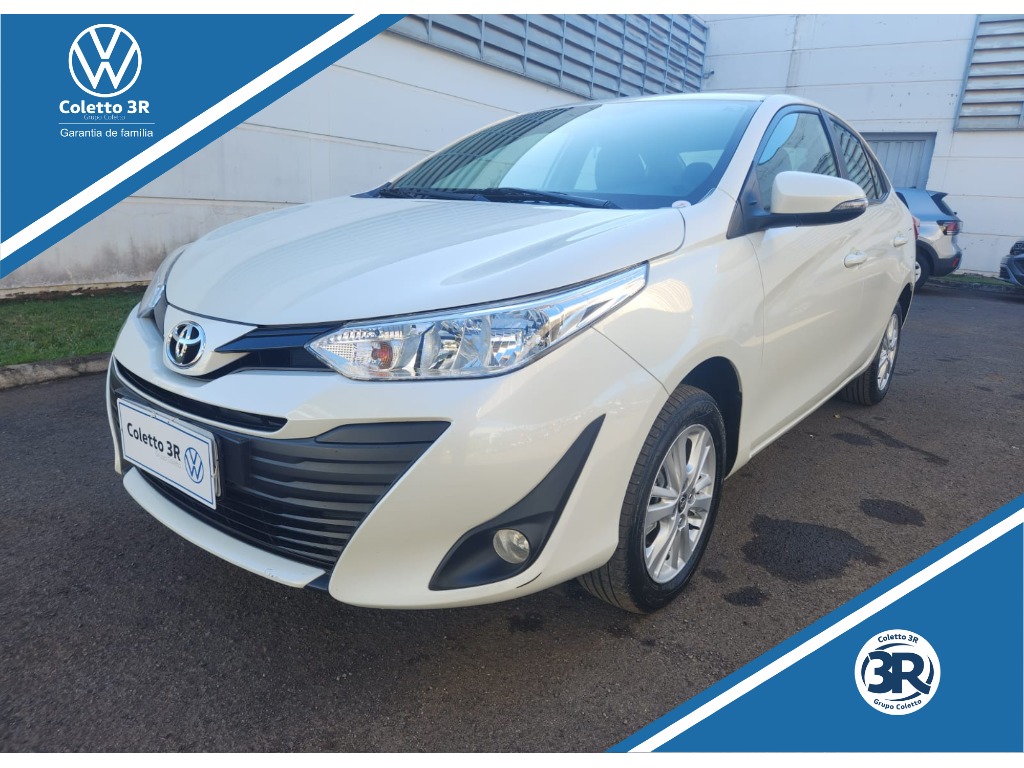toyota YARIS 1.5 16V FLEX SEDAN XL MULTIDRIVE 2019 toyota YARIS 1.5 16V FLEX SEDAN XL MULTIDRIVE 2019