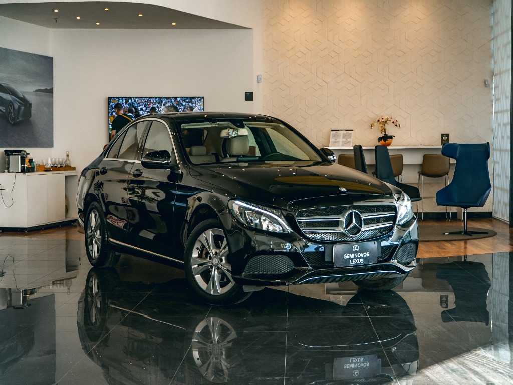 MERCEDES-BENZ C 180 1.6 CGI 16V TURBO FLEX 4P AUTOMATICO