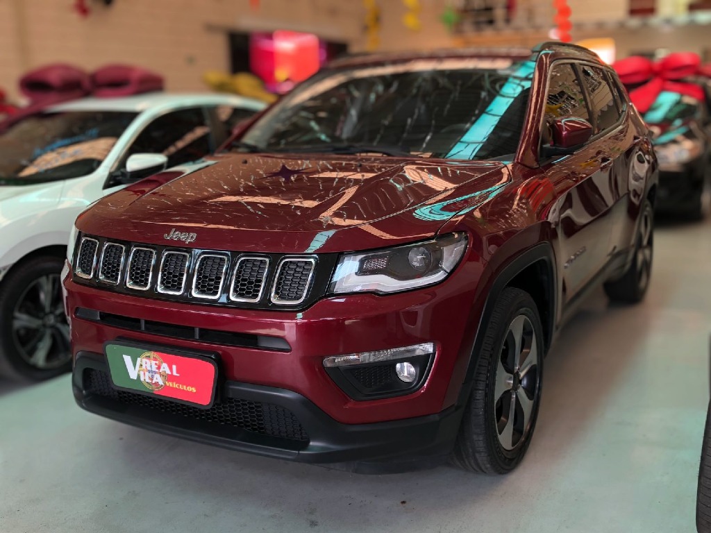 JEEP COMPASS 2.0 16V FLEX LONGITUDE AUTOMATICO JEEP COMPASS 2.0 16V FLEX LONGITUDE AUTOMATICO
