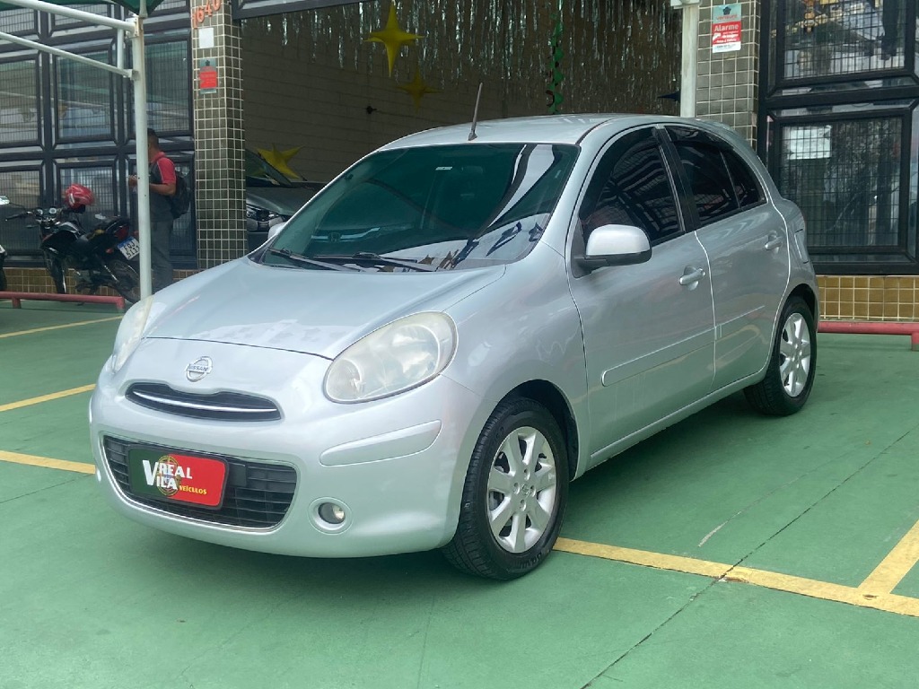 NISSAN MARCH 1.6 SV 16V FLEX 4P MANUAL NISSAN MARCH 1.6 SV 16V FLEX 4P MANUAL