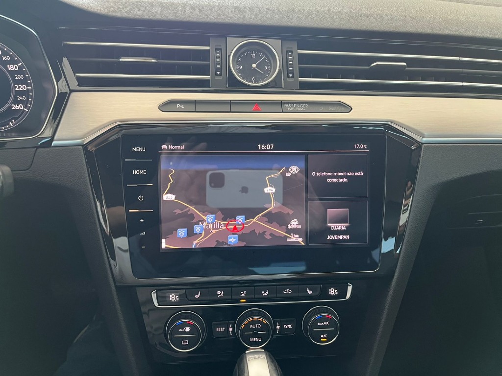 volkswagen PASSAT 2.0 16V TSI BLUEMOTION GASOLINA HIGHLINE 4P DSG 2019