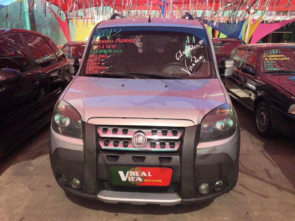 FIAT DOBLO 1.8 MPI ADVENTURE 16V FLEX 4P MANUAL FIAT DOBLO 1.8 MPI ADVENTURE 16V FLEX 4P MANUAL